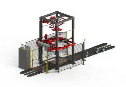Semi-palletverpakkingsmachine